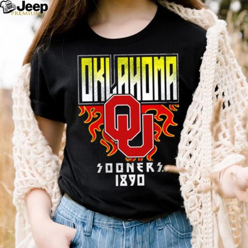 Oklahoma Sooners The Legend 1890 retro logo shirt