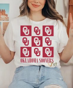 Oklahoma Sooners checkerboard logo shirt