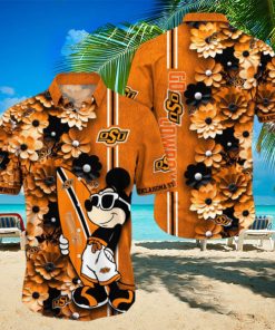 Oklahoma State Cowboys Aloha Mick Pattern Hawaiian Shirt For Fans