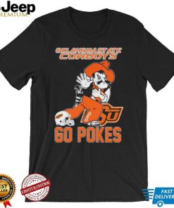 Oklahoma State Cowboys Pistol Pete Go Pokes Shirt