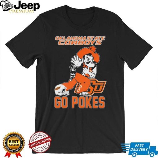 Oklahoma State Cowboys Pistol Pete Go Pokes Shirt