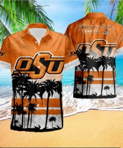 Oklahoma State Cowboys Short Sleeve Aloha Hawaiian Shirt