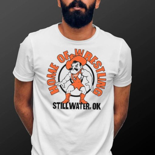 Oklahoma State Cowboys Wrestling Tee shirt