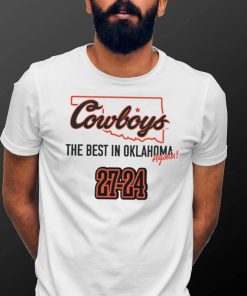 Oklahoma State Cowboys the best in Oklahoma again shirt