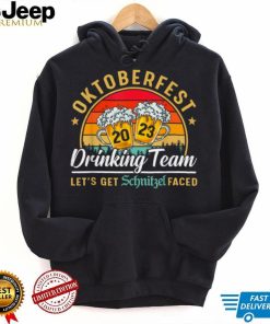 Oktoberfest Team Lets Get Schnitzel Faced German Men Women T Shirt