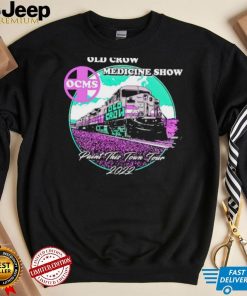 Old Crow Medicine show paint this town tour shirt