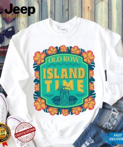 Old Row Island Time logo shirt