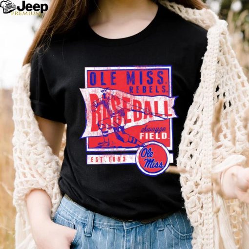 Ole Miss Rebels Baseball Swayze Field retro shirt