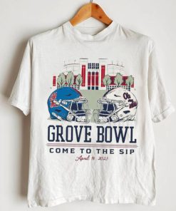 Ole Miss Rebels Grove Bowl Come To The Sip 2023 Shirt