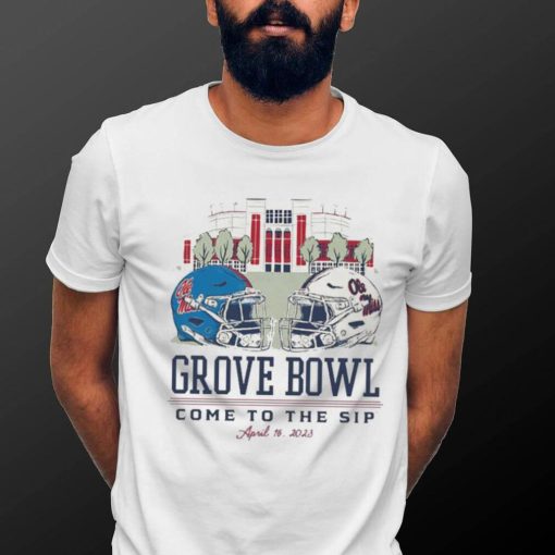 Ole Miss Rebels Grove Bowl Come To The Sip 2023 Shirt