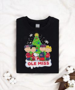 Ole Miss Rebels NCAA Snoopy Peanuts Love Christmas Shirt