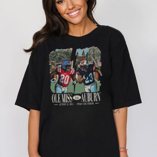 Ole Miss Rebels Vs Auburn Tigers Game Day 2023 T Shirt