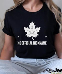 Olive & York Canada No Nickname 2023 Tee Shirt