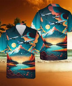 Olympic Airlines Airbus A300B4 600R Hawaiian Shirt