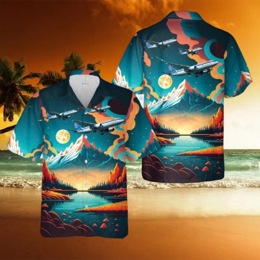 Olympic Airlines Airbus A300B4 600R Hawaiian Shirt