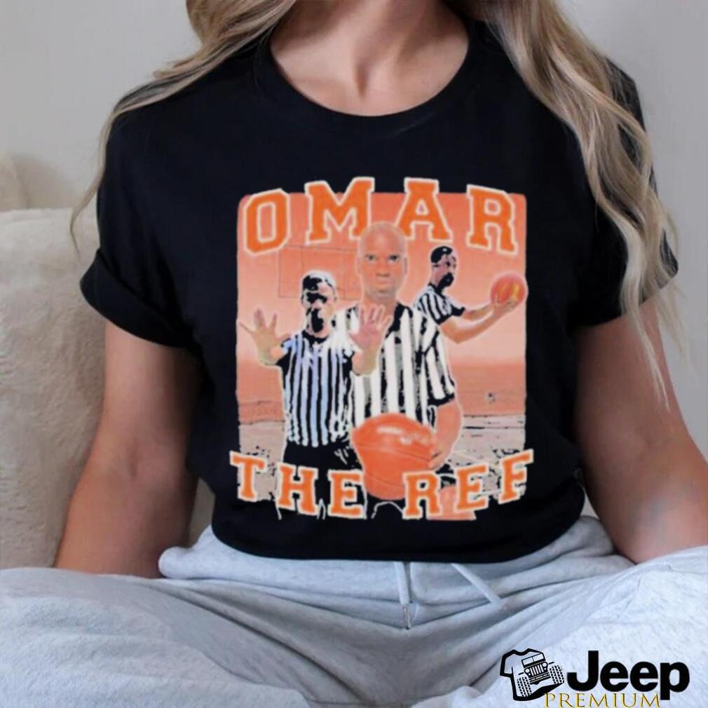 Omar the referee NBA logo shirt, hoodie, sweater, longsleeve and V