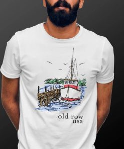 On a Boat USA art shirt