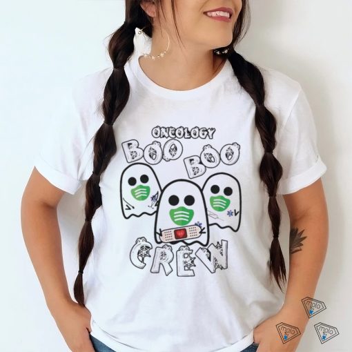 Oncology Boo Boo Crew Ghost Nurse Halloween Costume Nursing Shirt