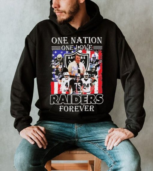 One Nation One Love Raiders Forever Shirt