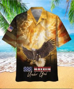 One Nation Under God Eagle Hawaiian Shirt – Gifts For Christian Families