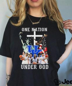 One Nation Under God Kentucky Wildcats Basketball 2023 2024 Signatures Shirt