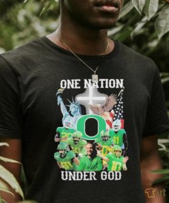 One Nation Under God Oregon Ducks Shirt