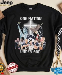 One Nation Under God Teams Uconn Shirt