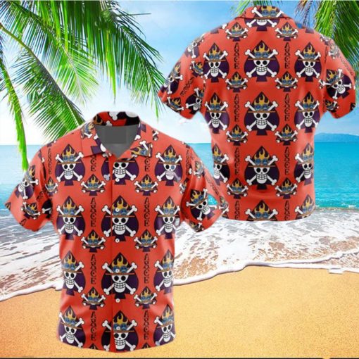 One Piece Cheap Straw Hat Pirates Logo Hawaiian Shirt