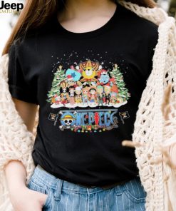 One Piece Chibi Snow Light Christmas Shirt