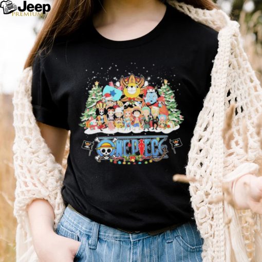 One Piece Chibi Snow Light Christmas Shirt