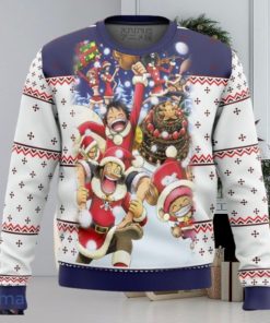 One Piece Crew Ugly Sweater Christmas Style Gift For Men And Women