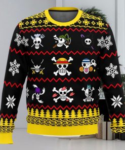 One Piece One Piece Flags 3D Ugly Christmas Sweater Unisex Christmas Sweater For Men And Women