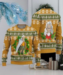 One Piece Silvers Rayleigh Ugly Christmas Sweater 3D Gift For Big Fans