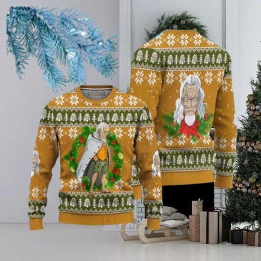 One Piece Silvers Rayleigh Ugly Christmas Sweater 3D Gift For Big Fans