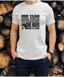 One Year 365 Days Millions Of Dollars Countless Shirt