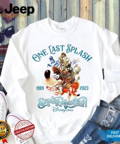 One last splash 1989 2023 Splash Mountain Disneyland shirt