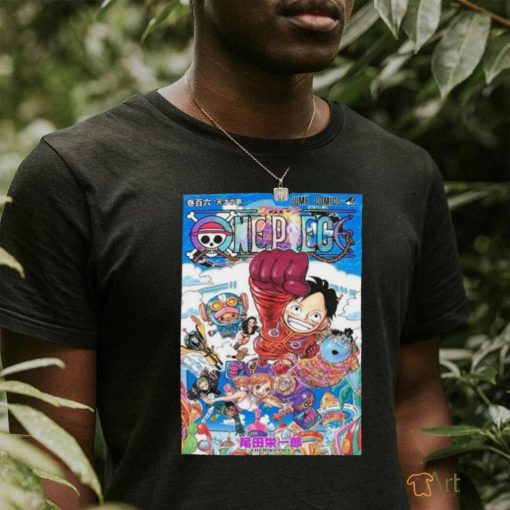 One piece volume 106 cover poster shirt