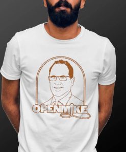 Open Mike logo shirt