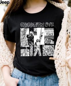 Operation Ivy Plea for Peace art shirt