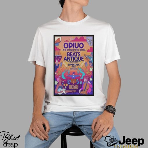 Opiuo May 21 2023 Morrison Co Red Rocks Amphitheatre Poster Shirt