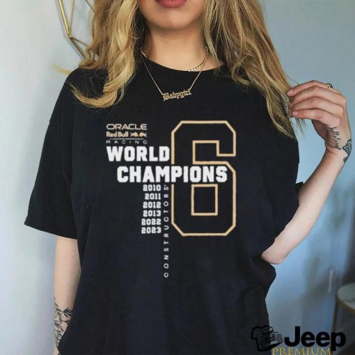 Oracle Red Bull Racing 6 World Constructors Champions 2023 Shirt