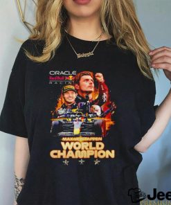 Oracle RellBull racin Max Verstappen world champion shirt