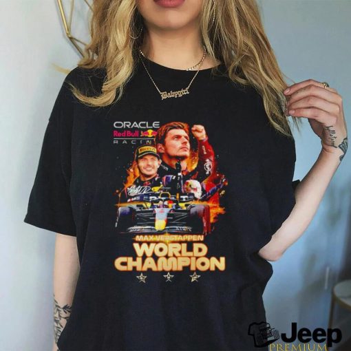 Oracle RellBull racin Max Verstappen world champion shirt