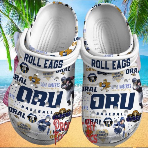 Oral Roberts Golden Eagles Baseball Crocs For Adults