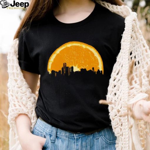 Orange Sunset city shirt