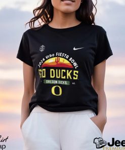 Oregon Ducks 2024 Vrbo Fiesta Bowl Go Ducks Logo Essentials T Shirt