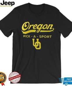 Oregon Ducks Fanatics Branded Authentic Pick A Sport T Shirt