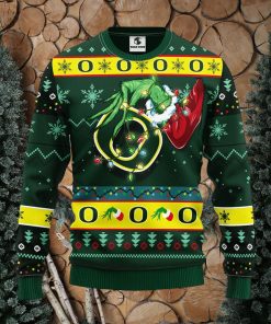 Oregon Ducks Grinch Christmas Ugly Sweater