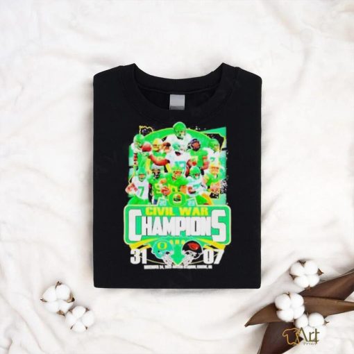 Oregon Ducks vs Oregon State Beavers Civil War Champions 2023 T Shirt