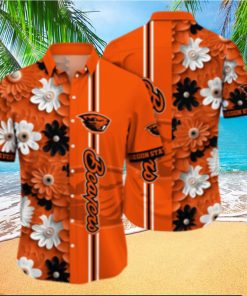 Oregon State Beavers NCAA Flower Hawaiian Shirt